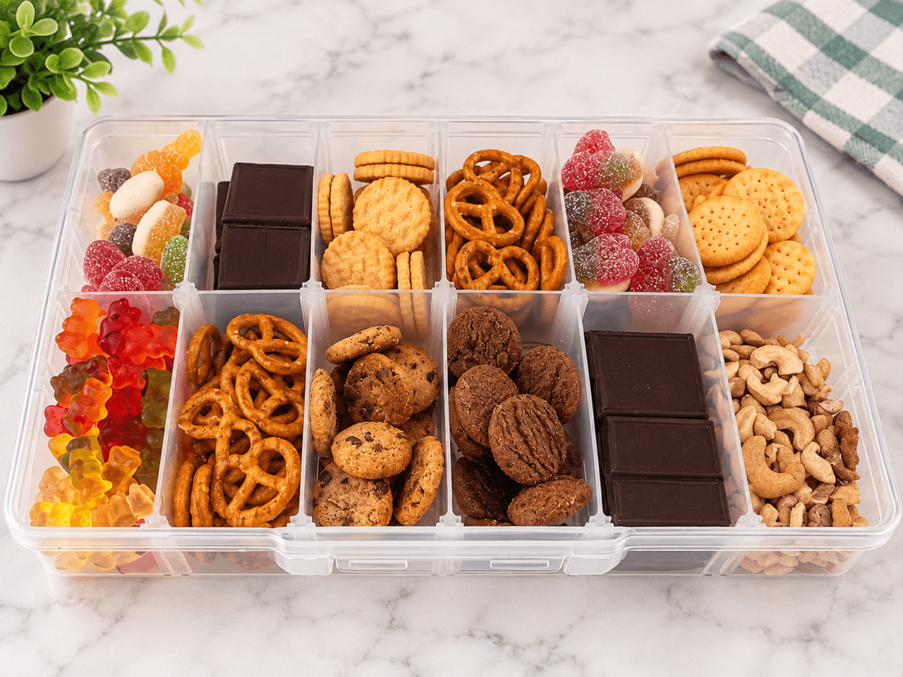 LBA Guide travel snack box
